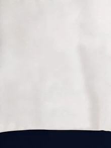 2件組男嬰秋冬衛衣套裝，時尚百搭簡約休閒款，對比色領口與袖口長袖上衣搭配純色休閒運動長褲，寬鬆舒適，胸前馬術印花增添質感，適合男嬰日常舒適休閒穿著、外出與玩耍，春季/秋季百搭耐穿 - 寶藍色 - 查看 5