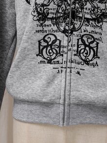 SHEIN Cazadoras Niñas (8-12) - Gris - Ver 4