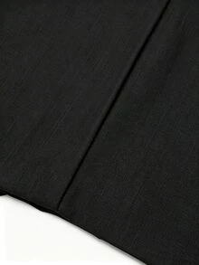 Manfinity Bizformal Men's Slim Fit Single Breasted 3 Pieces Suit For Men Blazer & Waistcoat & Pants Set, Autumn Formal Wedding Party Business Holiday, Ceremony - Black - View 6