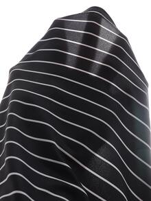 SHEIN Girls' Vintage Off-Shoulder Long Sleeve Top, Striped Pattern Fitted T-Shirt, Fashionable Versatile Striped Retro Y2K Style Suitable For Back To School, Holiday Gifts, Spring, Summer - Multicolor - View 7