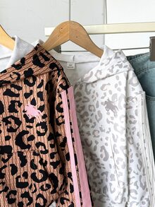 SHEIN Tween Girl 2件組女童秋冬衛衣 - 彩色 - 查看 8