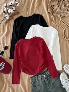 Tween Girls T-Shirts - Multicolor - View 2