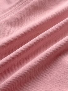 Attitoon 女款純色腰部穿孔扣環設計裙褲 - 粉色 - 查看 6