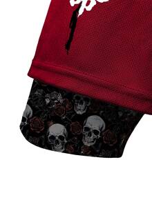 Gym Rark Pantalones cortos deportivos casuales de uso diario con cintura con cordón y estampado de texto para hombre - Multicolor - Ver 3