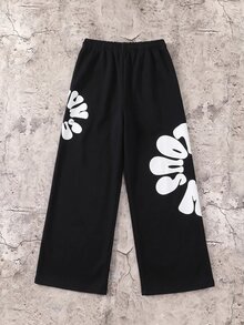 SHEIN 男童（大）衛褲 - 黑與白 - 查看 3