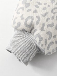 SHEIN Girlism Setelan 2 Potong untuk Remaja Perempuan: Atasan Sweatshirt Leher Bulat Bahu Longgar dan Celana Panjang Lurus - MultiWarna - View 2