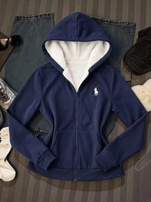 Sudaderas Niñas (13-16) - Azul Marino - Ver 4