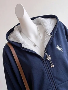 Sudaderas Niñas (13-16) - Azul Marino - Ver 6