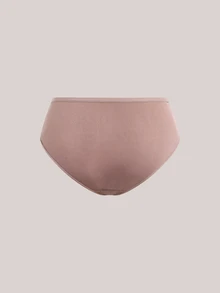 Veilyse 4 Peças Calcinhas Esportivas Multicoloridas de Seda de Leite de Cintura Alta Fofas e Confortáveis para Mulheres - Multicolorido - Visão 4