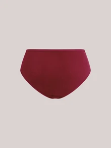 Veilyse 4 Peças Calcinhas Esportivas Multicoloridas de Seda de Leite de Cintura Alta Fofas e Confortáveis para Mulheres - Multicolorido - Visão 8