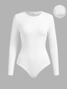 Tween Girls Bodysuits & Jumpsuits - White - View 1