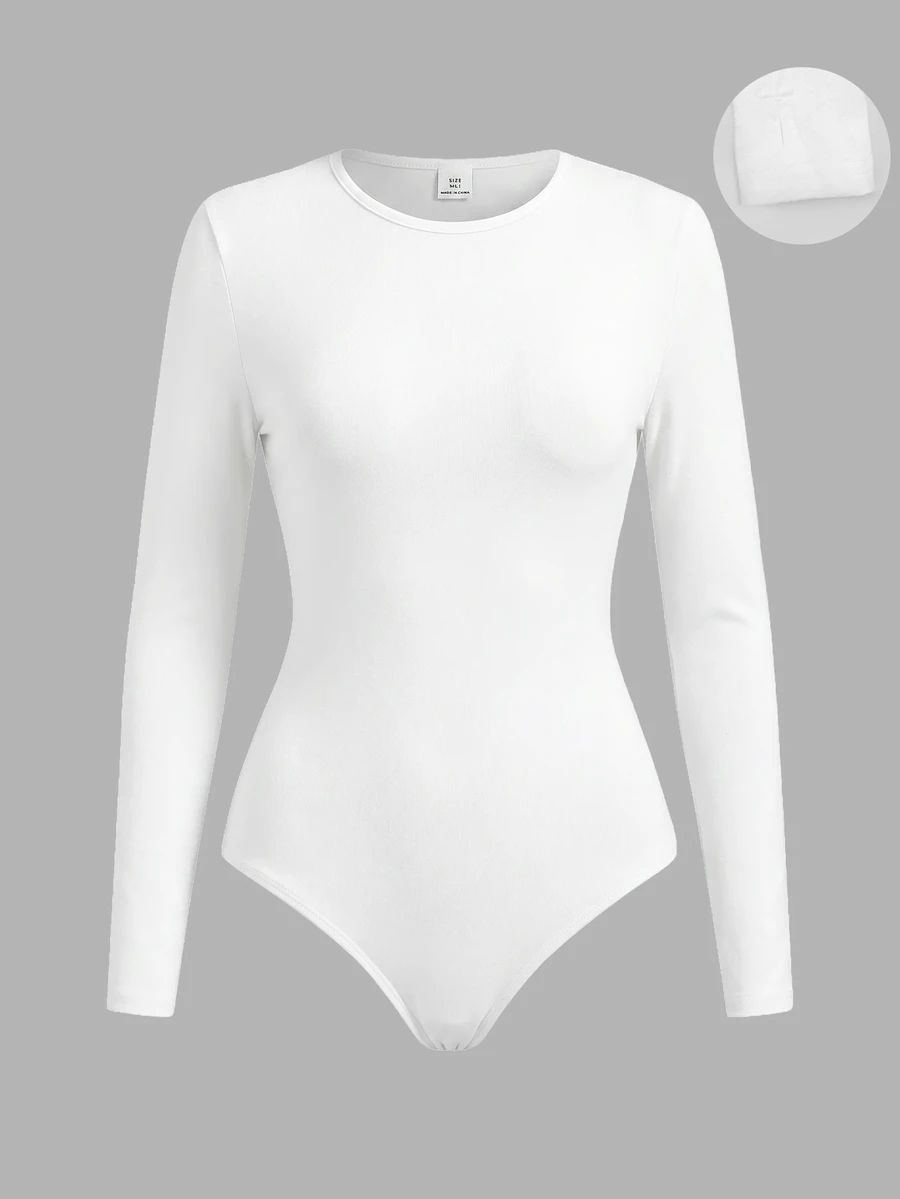 Tween Girls Bodysuits & Jumpsuits - White - View 1