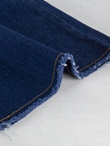 Momance Maternity Minimalist Denim Flare Leg Pants - Dark Wash - View 9