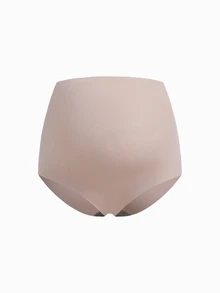 SHEIN 3条/包 孕妇无缝高腰舒适日常内裤 - 彩色 - 查看 9
