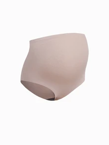 SHEIN 3条/包 孕妇无缝高腰舒适日常内裤 - 彩色 - 查看 10