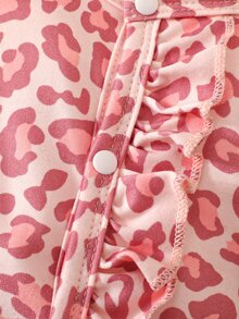 SHEIN 新生嬰兒連身衣 - 粉色 - 查看 4