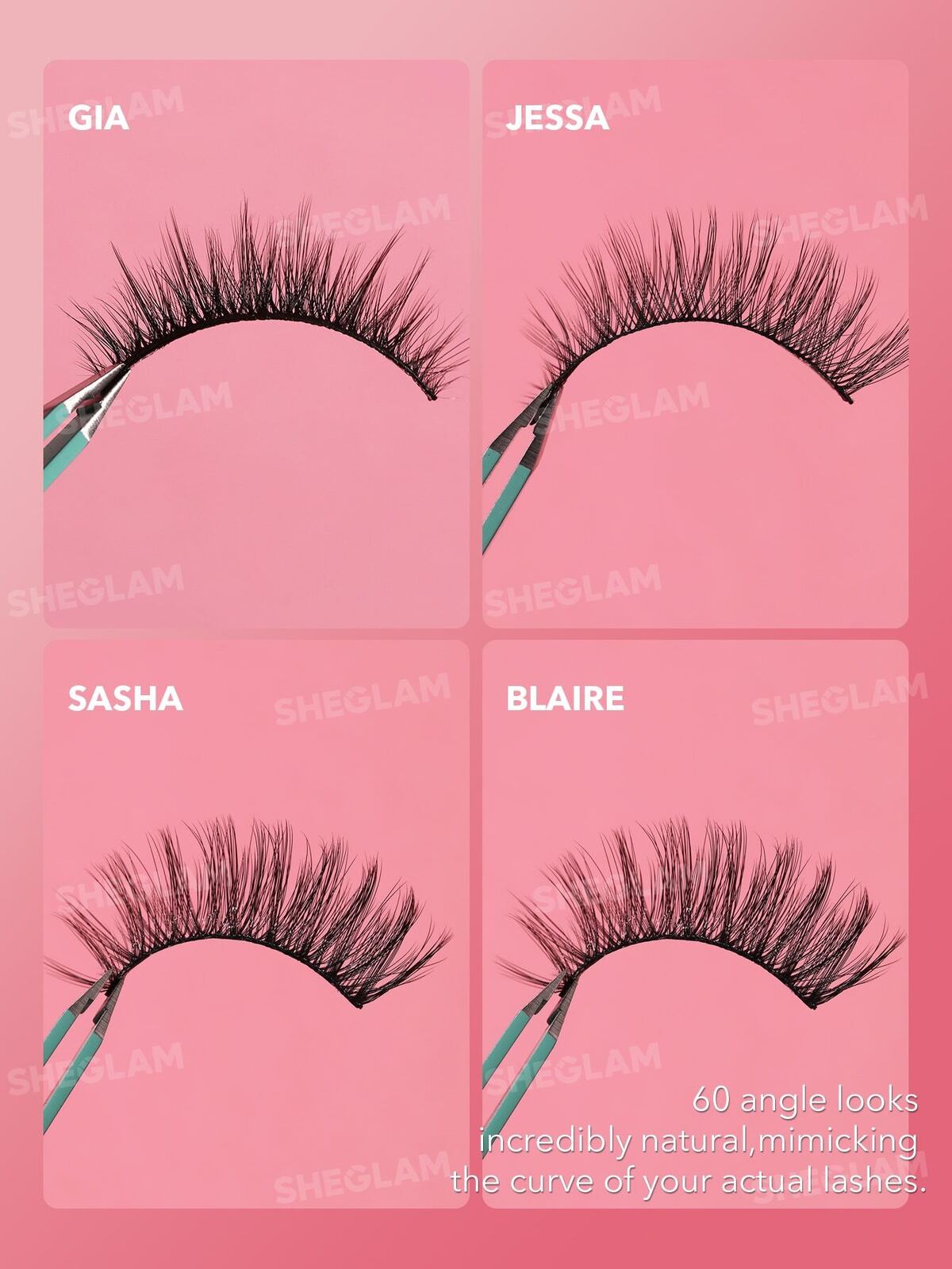 Girl Next Door Natural False Eyelashes-Blaire