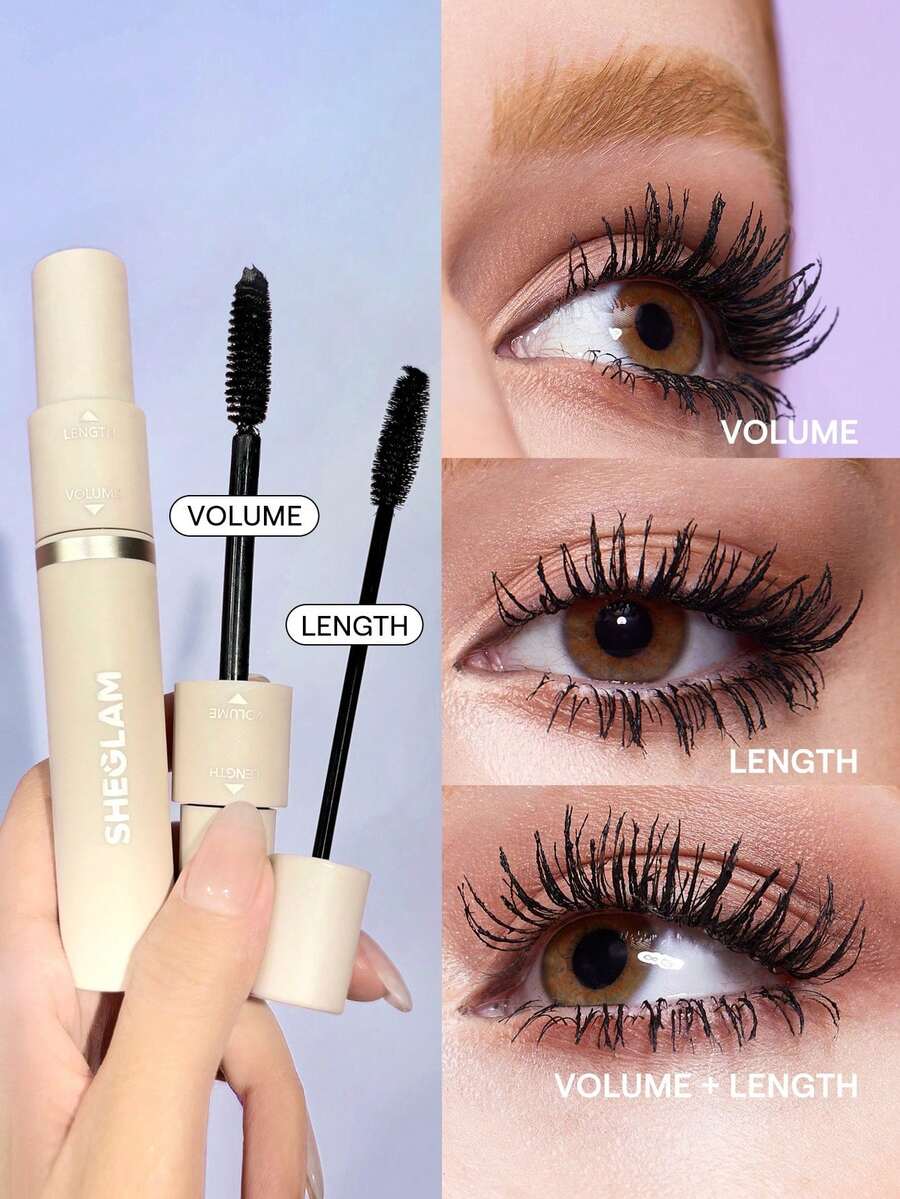 SHEGLAM Lash Besties 二合一睫毛膏 品牌美妝化妝品 適合女士與女孩 - 黑色 - 查看 1