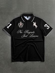 STYNVO Men Polo Shirts - Black - View 1