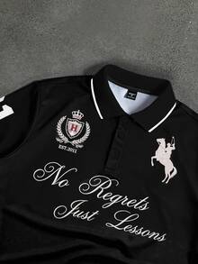 STYNVO Men Polo Shirts - Black - View 3