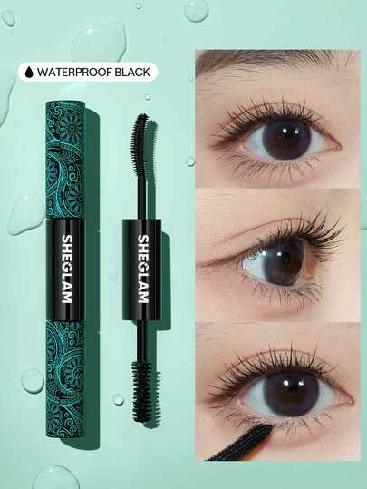SHEGLAM All-In-One Maskara Volume & Panjang Merek Kecantikan Kosmetik Makeup Untuk Wanita Dan Anak Perempuan