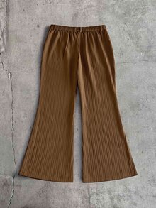 AXEPEAK Set Kemeja dan Celana Kasual Pria untuk Berpergian - Mocha Brown - View 10