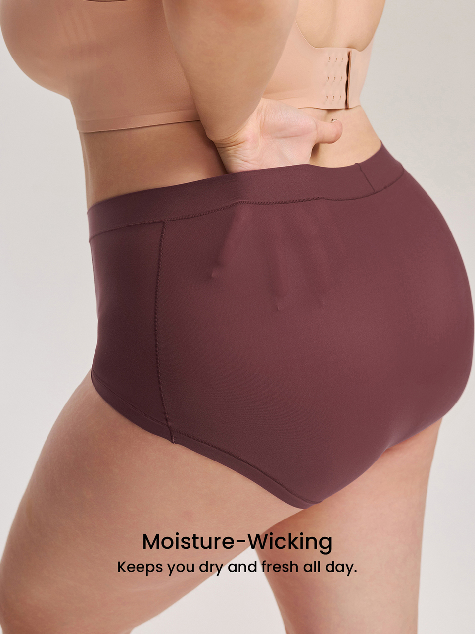 Plus 2-Pack High-Waist Boyshorts Underwear