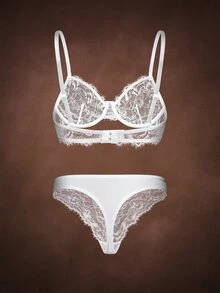 Bella Beso 6pcs/Set Women Lace Underwire Comfortable Bra Sets - Multicolor - View 14