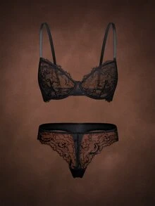 Bella Beso 6pcs/Set Women Lace Underwire Comfortable Bra Sets - Multicolor - View 18