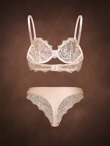 Bella Beso 6pcs/Set Women Lace Underwire Comfortable Bra Sets - Multicolor - View 19