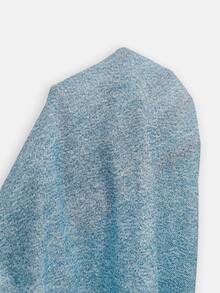 Cévolie Gaun Bodycon Longgar dengan Efek Denim Biru Muda Cetak Digital Terbaru untuk Musim Panas - Biru - View 8