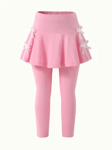 SHEIN 女童（小）長褲 - 彩色 - 查看 5