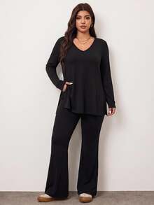 Enliva Conjuntos Talla Grande - Negro - Ver 5