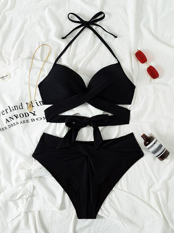 Swim Vcay Baju Renang Memutar Plain Seksi