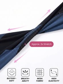 Innovista Innovista 女款落肩短袖T恤與緊身褲運動套裝 健身皮拉提斯瑜伽套裝 外出派對簡約運動服 - 彩色 - 查看 4