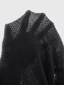 ROMWE MEN Essentials Men's Casual Everyday Commute Solid Color Short Sleeve Knit Top, Summer - Dark Grey - View 8