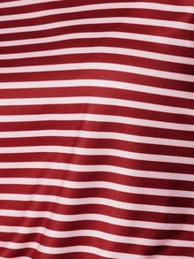 Pimkie Edition Women's Striped Colorblock Casual Versatile Daily Long Sleeve Sweatshirt - Multicolor - View 6