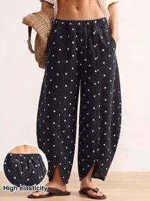 Bohemela Women's French Halloween Jeans Back To School Fall Casual Jeans Peasant Pants Country Concert Rodeo Jeans - Black - View 1