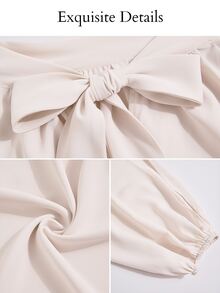 SOLERSUN Plus Size Blouses - Apricot - View 8