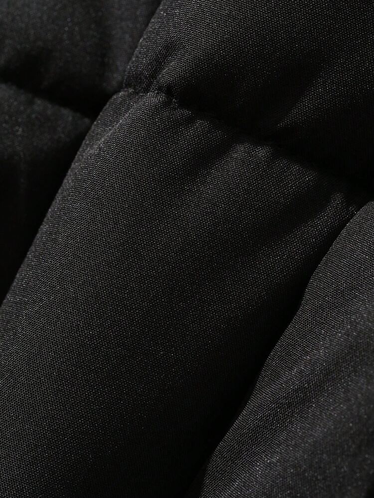 DAZY Women's Winter Fashion Versatile Hooded Jacket - Black - View 8