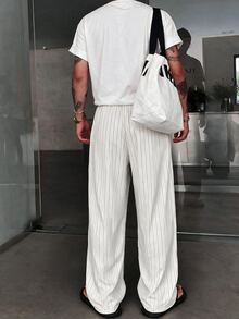 STEELVANCE Pantalones para hombre - Blanco - Ver 2