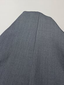 SHEIN PETITE 秋冬通勤深灰色單扣西裝外套配套長褲 - 深灰色 - 查看 10