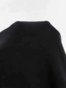 Resyla Women's Solid Color Versatile Tank Top For Daily Wear, Korean Style - Black - View 4