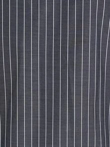 SLATEMANN Men's Vacation Casual Striped Shirt And Shorts Set - Black - View 7