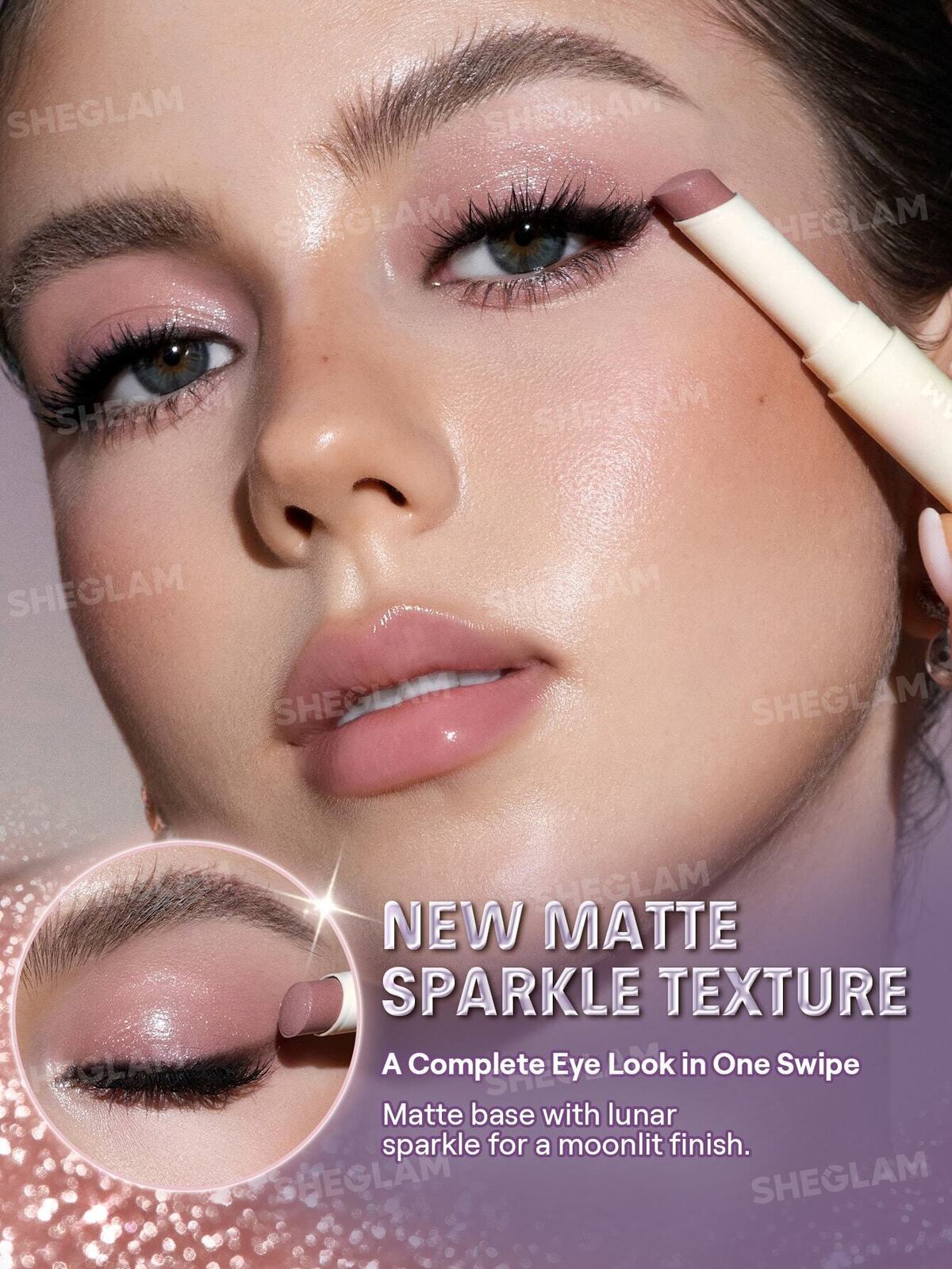 Lunar Jelly Frosty Eyeshadow Stick-02 Sugar Donut