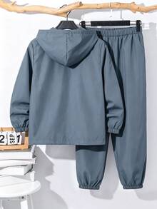 Tween Boys Outerwear Co-Ords - Blue - View 2