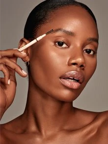 SHEGLAM Insta-Fill Brow Pencil - Dark Brown Brow Pomade Brand Beauty Cosmetic Makeup For Women And Girls - Dark Brown - View 2