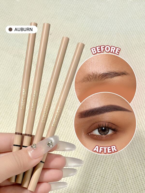 SHEGLAM Insta-Fill Brow Pencil - Dark Brown Brow Pomade Brand Beauty Cosmetic Makeup For Women And Girls