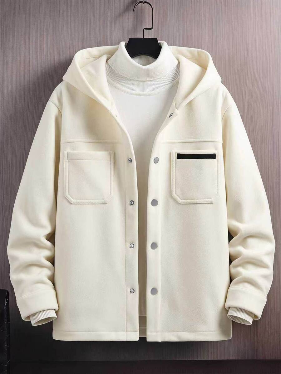 Tween Boys Coats - Beige - View 1