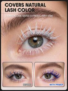 SHEGLAM Lashlighter Extend Enriching Lash Primer Brand Beauty Cosmetic Makeup For Women And Girls - White - View 5